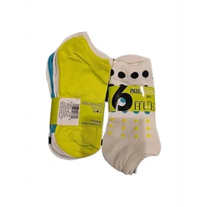 6 pares de calcetines forrados de algodón ópalo talla única para mujer multicolor - Imagen 1 de 7