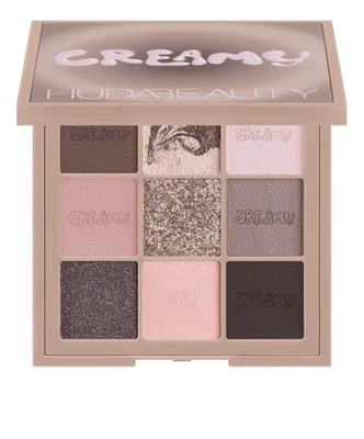 Huda Beauty Creamy Obsessions Eyeshadow Palette Greige BNIB - Image 1 of 4