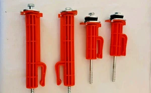 4er Set Whirlpool Waschmaschine Versand Schrauben Set 461970351421 für 857008897 - Bild 1 von 10