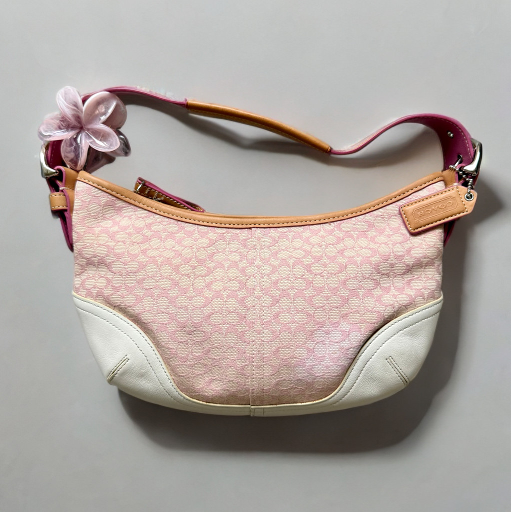 Coach Hobo Signature Bag Coach Signature Soft Clip Hobo Bag Blue