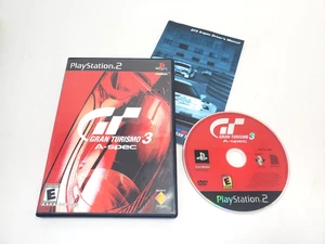 Gran Turismo 3 A-spec Grand (PlayStation 2, PS2) Completo CIB Cubierta Roja PROBADO - Imagen 1 de 4