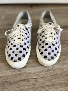 Vans Authentic One Piece VLT LX 'Embroidered - Black Marshmallow Size 8.5 Men - Picture 1 of 9