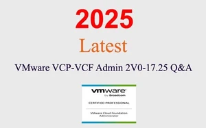 VMware VCP-VCF Admin 2V0-17.25 Q&A GUARANTEED (1 month update) - Picture 1 of 1
