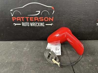 06-10 SOLSTICE POWER PASSENGER RIGHT SIDE VIEW DOOR MIRROR VICTORY RED 74U - Image 1 of 4