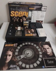 Twilight Scene It? Trivia Board Game with DVD Movie Clips Mattel - Picture 1 of 9