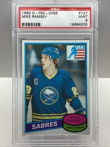 1980-81 O PEE CHEE MIKE RAMSEY #127 PSA 9 MINT *POP 33 - Picture 1 of 2