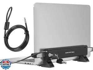 AboveTEK MacBook and Surface Laptop Locking Station with Combo Lock Cable, An - Afbeelding 1 van 5