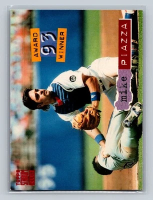 Mike Piazza 1994 Stadium Club  Dodgers - Image 1 of 2