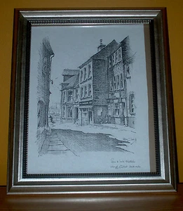 Pen & Ink Sketch Print By Peter Cald - Picture 1 of 3