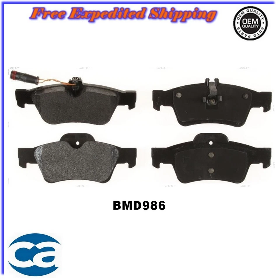 Pastillas de freno de disco cerámicas BMD986 se adapta, 06-14 Mercedes E350 Foto 1 de 1