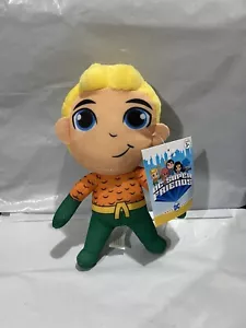 DC Super Friends Aquaman 8 Zoll Plüschtier Stofftier 2020 Neu mit Etikett - Bild 1 von 5