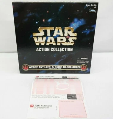 Star Wars Wedge Antilles & Biggs Darklighter Action Collection 12 pulgadas 1998 TY Foto 1 de 4