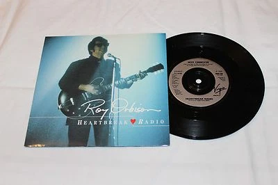 Roy Orbison Import 45 & Picture Sleeve-HEARTBREAK RADIO/CRYING STEREO - Image 1 of 4