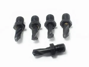 Threaded Drill Bits size #16 0.1770" HSS 135ᵒ Split Point 9/16" OAL set of 5 - Foto 1 di 3