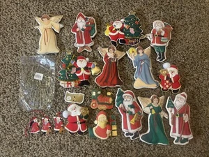 Vintage Stuttgart Germany Ornament Lot Weihnachtsschmuck Dehner 90er Weihnachten - Bild 1 von 16
