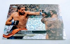 2018 Brian Ortega Topps Chrome UFC DIAMOND REFRACTOR ROOKIE Card #79 MINT RC