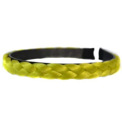 Diadema sintética trenzada trenzada de 0,5" para el cabello mujeres niñas✔ Foto 1 de 4