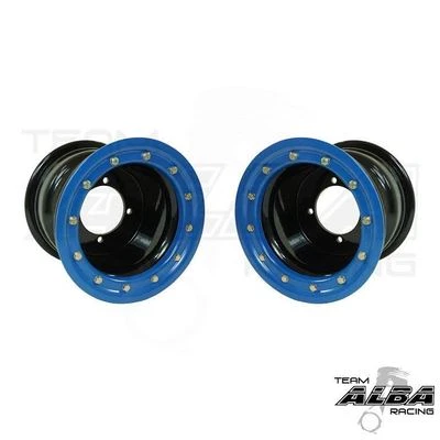Ruedas traseras Kawasaki KFX 400 KFX 450R Beadlock 9x8 3+5 4/110 Alba Racing BL Foto 1 de 2