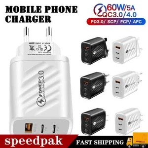 20W 3.0 USB C Charger PD For Iphone 14 13 Pro , R0T4 - Zdjęcie 1 z 16