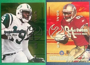 SkyBox Dominion Goal 1999 2 GB Keyshawn Johnson/Terrell Davis #7 Nueva York/Sf49er/HOF - Imagen 1 de 11
