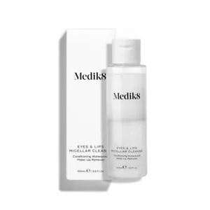 Medik8 Eyes & Lips Micellar Cleanse, 3.3 oz NEW - Picture 1 of 6