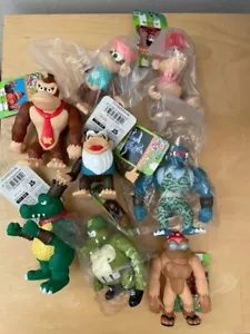 Figuras de vinilo country de Donkey Kong Takara 1999 King K. Rool Dixie variaciones - Imagen 1 de 18