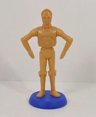 Boneco de ação 2011 C-3PO Keeper 4,25" McDonald's Bobble #6 Star Clone Wars - Imagem 1 de 4