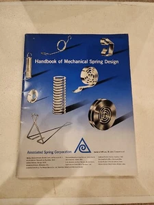 Handbook of Mechanical Spring Design by Associated Spring Corp - 1958 - Picture 1 of 15