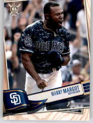 2019 Big League Manny Margot Base Card MLB PWE Padres #322 - Image 1 of 2