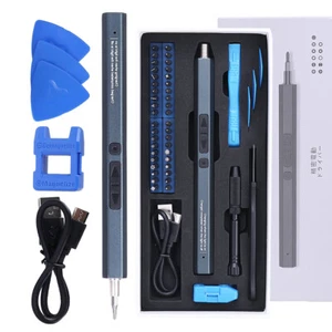 52 in 1 Precision Electric Cordless Screwdriver Set Rechargeable Repair Tool Kit - Picture 1 of 10