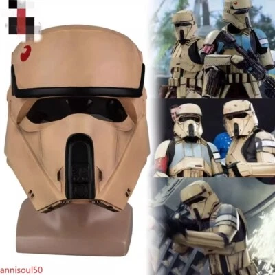 Rogue One：A Star Wars Story Helmet Halloween Party Cosplay Props PVC Material - Image 1 of 4