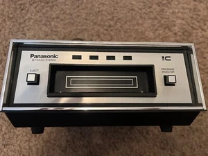 VINTAGE 1970'S PANASONIC STEREO 8-TRACK PLAYER RS-804US - Picture 1 of 3