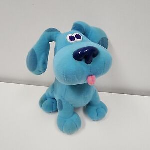 Vintage Fisher Price 2000 Blue’s Clues Bounce With Me Blue 9” Plush WORKS