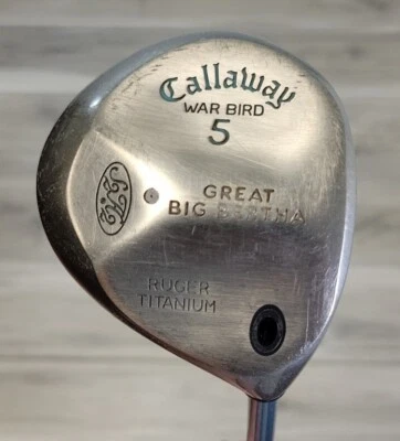 Callaway Great Big Bertha War Bird Ruger Titanio 5 Derecha Varilla Grafito Damas Fle Foto 1 de 4
