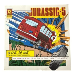 Vintage JURASSIC 5 Promo Sticker Decal. LA Hip-Hop c. 2000. RARE - Picture 1 of 3