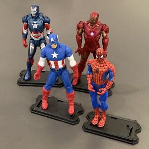 Lot 4 New Marvel Universe 3.75" Iron man Captain America Figure toy gift Legends