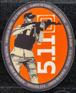 5.11 Tactical Equipment Company Logo Emblem Chris Kyle Patch Rare - Bild 1 von 1