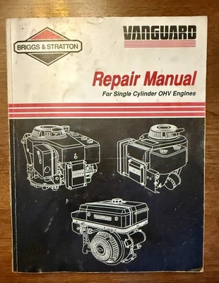 Briggs And Stratton Single Cylinder Shop OHV Repair Manual - Image 1 of 4