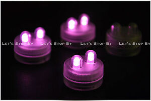 LED Bright Dual Floral Tea Submersible Light Floralyte Party Wedding Centerpiece