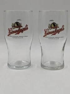 Pair (2) Leinenkugel’s Beer Pint 16oz. Pilsner Glass – Indian Head Logo - Picture 1 of 4