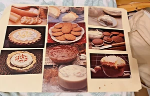 19 Vintage Original Savannah Foods Dixie Crystals Sugar Color Recipe Cards - Picture 1 of 4