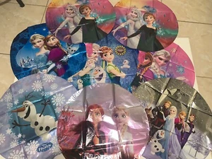 Movie FROZEN 8 Foil Balloon Bouquet ~ Girls Birthday Party Decorations - Picture 1 of 9