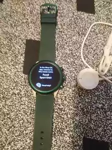 Fossil Q Smart Watch Sport Heart Tracking Touchscreen Green FTW6060 - Picture 1 of 5