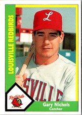 1990 CMC Louisville Redbirds Gary Nichols #25 Louisville Redbirds