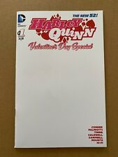 HARLEY QUINN VALENTINE'S DAY SPECIAL #1 BLANK SKETCH VARIANT COVER, NM 1ST PRINT