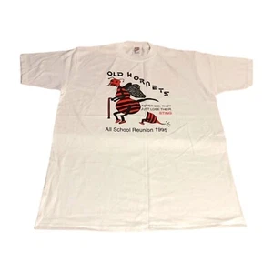Old Hornets  Size L  T Shirt  white - Picture 1 of 7