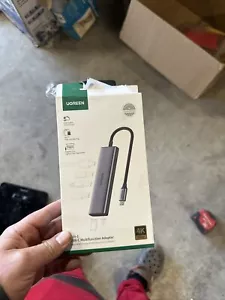 Ugreen 6-in-1 Type C to HDMI +USB 3.0*3 + SD/TF Converter - Picture 1 of 3