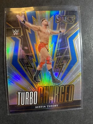 Austin Theory - 2024 WWE Select "Turbo Charged Prizm" Wrestling Card #29 - Image 1 of 2