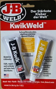 JB WELD KWIK STÄRKSTER KLEBER/ HITZE/SÄUREBESTÄNDIG / ÖL/BENZINBESTÄNDIG/ 8276 - Bild 1 von 2
