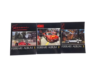 FERRARI ALBUM 1 2 3 Book Set Mondial 410 SPORT EARLY BERLINETTAS -Rare Excellent - Picture 1 of 4